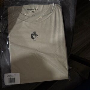 Men's Beige Short Sleeve Tee